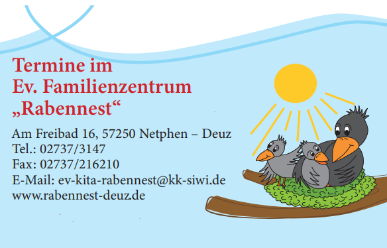 Unser aktueller Terminflyer