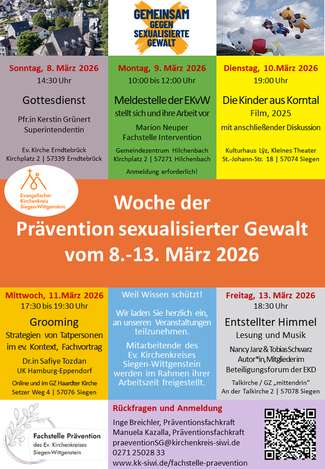 Gottesdienst zur Woche Pr&auml;vention sexualisierter Gewalt